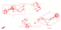 CLIGNOTANT pour Honda TODAY 50 2009