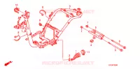 CADRE pour Honda TODAY 50 F 2009