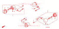 CLIGNOTANT pour Honda TODAY 50 F 2009