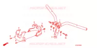 GUIDON pour Honda TODAY 50 F 2009