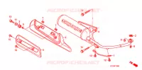 SILENCIEUX D'ECHAPPEMENT pour Honda TODAY 50 F 2009