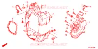 OUIES DE RADIATEUR pour Honda TODAY 50 F 2011