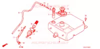 RESERVOIR D'HUILE pour Honda 50 GYRO X 2004