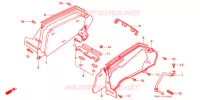 PLAQUE PROTECTRICE pour Honda 50 GYRO X 1993