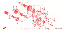 BOITE DE VITESSES pour Honda REFLEX 250 2007