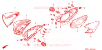 CLIGNOTANT AVANT pour Honda REFLEX 250 ABS 2007