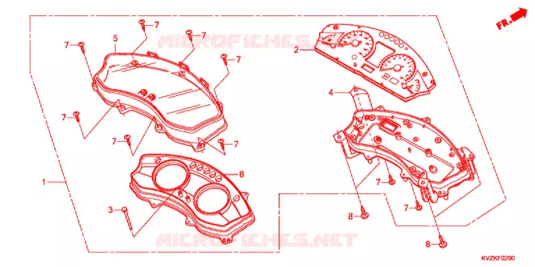 COMPTEUR  Honda SCOOTER 250 FORZA 2014  NSS250AB