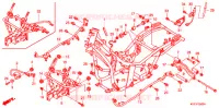 CADRE pour Honda FORZA 250 Z 2008