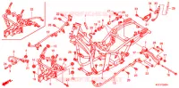 CADRE pour Honda FORZA 250 Z 2009