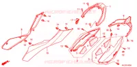 CARENAGE ARRIERE pour Honda FORZA 250 Z 2009
