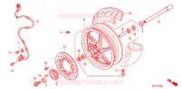 ROUE AVANT pour Honda FORZA 250 Z 2009