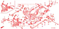 CADRE pour Honda FORZA 250 X AUDIO 2009