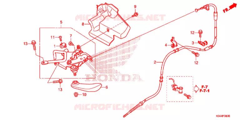 FREIN DE STATIONNEMENT Honda SCOOTER 300 FORZA 2014  NSS300AE