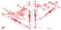 ARBRE A CAMES   SOUPAPE pour Honda DEAUVILLE 700 ABS BLACK 2011