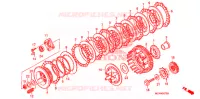 EMBRAYAGE pour Honda DEAUVILLE 700 ABS BLACK 2011