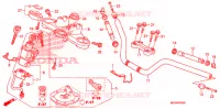 GUIDON   TE DE FOURCHE pour Honda DEAUVILLE 700 ABS BLACK 2011
