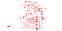 TRIANGLES AVANT pour Honda PIONEER 700 M2 2014