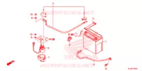 BATTERIE pour Honda PIONEER 700 M2 CAMO 2014