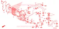 RADIATEUR D'HUILE pour Honda PIONEER 700 M2 CAMO 2014