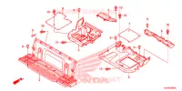 CARROSSERIE CENTRALE pour Honda PIONEER 700 M4 2015