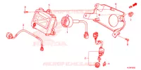 COMMODO   COMPTEUR pour Honda PIONEER 700 M4 2015