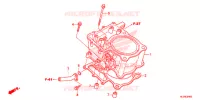 CYLINDRE pour Honda PIONEER 700 M4 2015