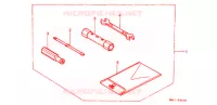 OUTIL pour Honda 50 GYRO UP 1991