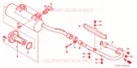 SILENCIEUX D'ECHAPPEMENT pour Honda TRX 250 SPORTRAX EX 2004