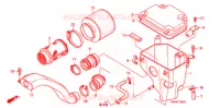 FILTRE A AIR pour Honda TRX 250 SPORTRAX EX 2005