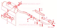SILENCIEUX D'ECHAPPEMENT pour Honda TRX 250 SPORTRAX EX 2005