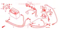 BATTERIE pour Honda TRX 250 SPORTRAX EX 2005