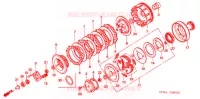 EMBRAYAGE pour Honda TRX 250 SPORTRAX EX 2005