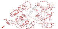 FILTRE A AIR pour Honda TRX 250 FOURTRAX RECON Electric Shift 2003