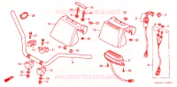 GUIDON pour Honda TRX 250 FOURTRAX RECON Electric Shift 2005