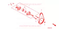 POMPE A HUILE pour Honda TRX 250 FOURTRAX RECON Electric Shift 2005