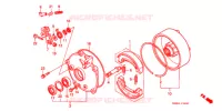 TAMBOUR DE FREIN ARRIERE pour Honda TRX 250 FOURTRAX RECON Electric Shift 2005