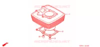 CYLINDRE pour Honda TRX 250 FOURTRAX RECON Electric Shift 2005