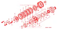 EMBRAYAGE pour Honda TRX 250 FOURTRAX RECON Electric Shift 2005