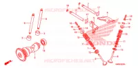 ARBRE A CAMES   SOUPAPE pour Honda TRX 250 FOURTRAX RECON Electric Shift 2006