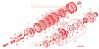 EMBRAYAGE pour Honda TRX 250 FOURTRAX RECON Electric Shift 2006