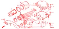 FILTRE A AIR pour Honda TRX 250 FOURTRAX RECON Electric Shift 2006