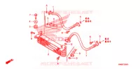 RADIATEUR D'HUILE pour Honda TRX 250 FOURTRAX RECON Electric Shift 2006