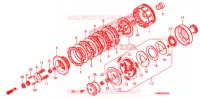 EMBRAYAGE pour Honda TRX 250 FOURTRAX RECON Electric Shift 2009