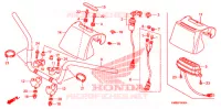 GUIDON pour Honda TRX 250 FOURTRAX RECON Electric Shift 2009