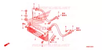 RADIATEUR D'HUILE pour Honda TRX 250 FOURTRAX RECON Electric Shift 2009