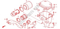 FILTRE A AIR pour Honda TRX 250 FOURTRAX RECON Standard 2004