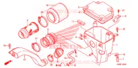 FILTRE A AIR pour Honda TRX 250 FOURTRAX RECON Standard 2006