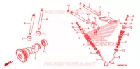 ARBRE A CAMES   SOUPAPE pour Honda TRX 250 FOURTRAX RECON Standard 2006