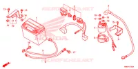 BATTERIE pour Honda TRX SPORTRAX 250 X 2009