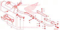 SILENCIEUX D'ECHAPPEMENT pour Honda TRX SPORTRAX 250 X 2009